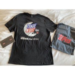 2023 National Card Convention Trade Night XL T-shirt Chicago Topps Bag NSSC